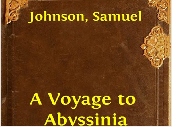 A voyage to Abyssinia (Samuel Johnson)